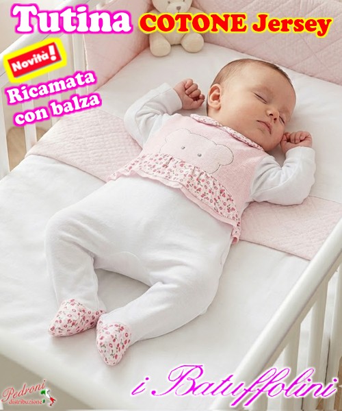 BATUFFOLINI Tutina COTONE B489/17 0/6 Mesi...