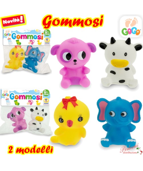 *LINEA GOGO* BABY GOMMOSI ANIMALI BUFFI 81074 2...