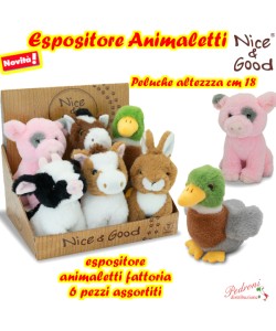 *LINEA NICE*ESPOSITORE ANIMALI FATTORIA CM 18 39557 (+0 mesi)
