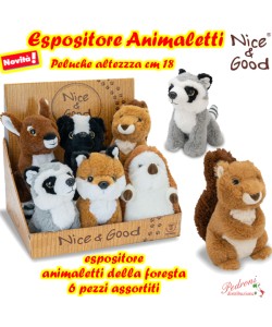 *LINEA NICE*ESPOSITORE ANIMALI FORESTA CM 18 39560 (+0 mesi)