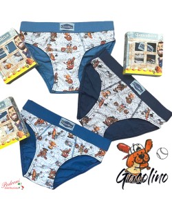 GASOLINO Slip bimbo COTONE art.U3853/F TAGLIE A SCELTA