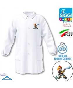 SIGGI Grembiule ASILO bambino 33GR4352 Bianco