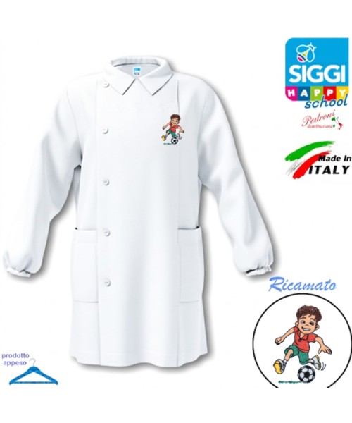 SIGGI Grembiule ASILO bambino 33GR4344 Bianco