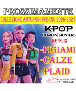 *PROSSIMAMENTE* K-POP DEMON HUNTERS PIGIAMI-PLAID-CALZE