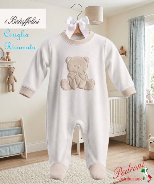 BATUFFOLINI Tutina Ciniglia B548/2N Panna/Beige...