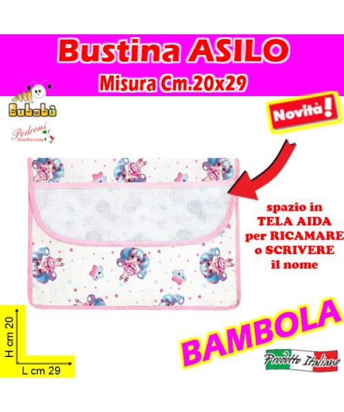 BUSTINA ASILO BUS032-SEBASTIAN Cm.20x29 BAMBOLA