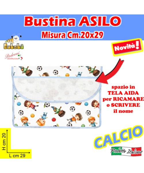 BUSTINA ASILO BUS032-SEBASTIAN Cm.20x29 CALCIO