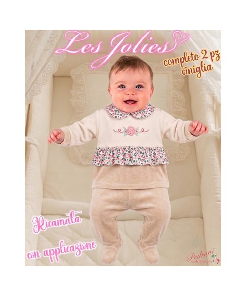 Les Jolies COMPLETO 2 pz.CINIGLIA LJ-234.45 BEIGE