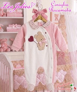 Les Jolies TUTINA CINIGLIA LJ244.46 PANNA/ROSA