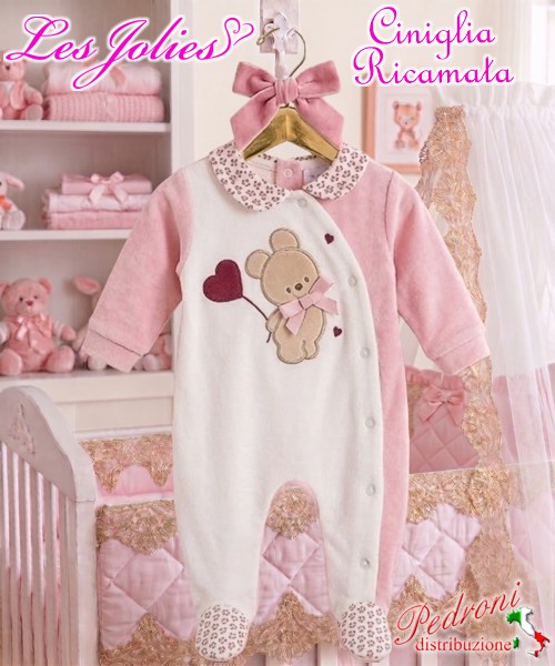 Les Jolies TUTINA CINIGLIA LJ244.46 PANNA/ROSA