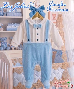 Les Jolies TUTINA CINIGLIA LJ-344.38 CIELO - Maschio