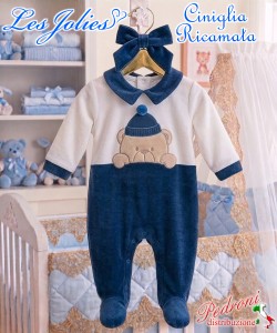 Les Jolies TUTINA CINIGLIA LJ344.3 PANNA/AZZURRO