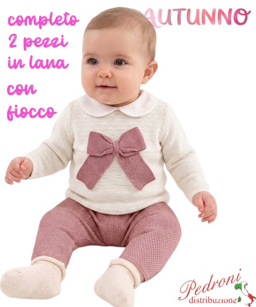Completino neonata LOLLITOP W0922 PANNA/clivia...