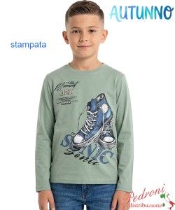 *AUTUNNO*Maglia bambino MR JEK DS8454 MUSCHIO 4/12 anni