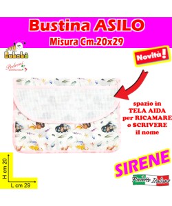 BUSTINA ASILO BUS032-SEBASTIAN Cm.20x29 SIRENE