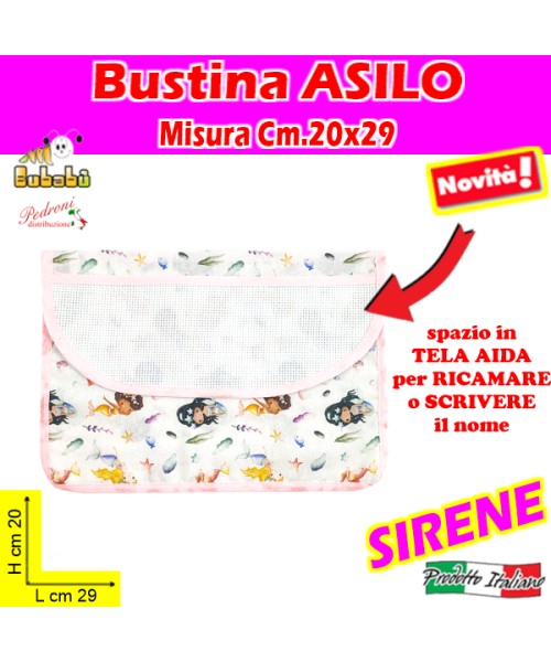 BUSTINA ASILO BUS032-SEBASTIAN Cm.20x29 SIRENE