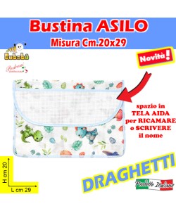 BUSTINA ASILO BUS032-SEBASTIAN Cm.20x29 DRAGHETTI