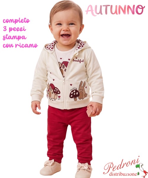 *AUTUNNO*Tuta neonata INJULY LY1100...