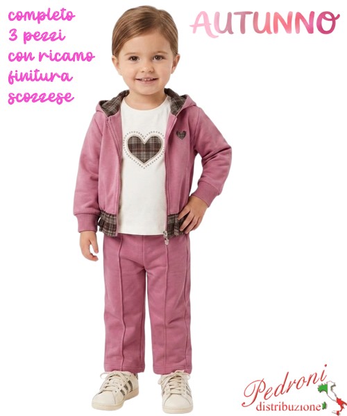 *AUTUNNO*Tuta neonata LOLLITOP BC338 CLIVIA...