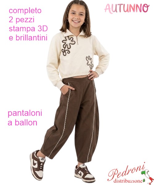 *AUTUNNO*Completo bambina INJULY FC1262...
