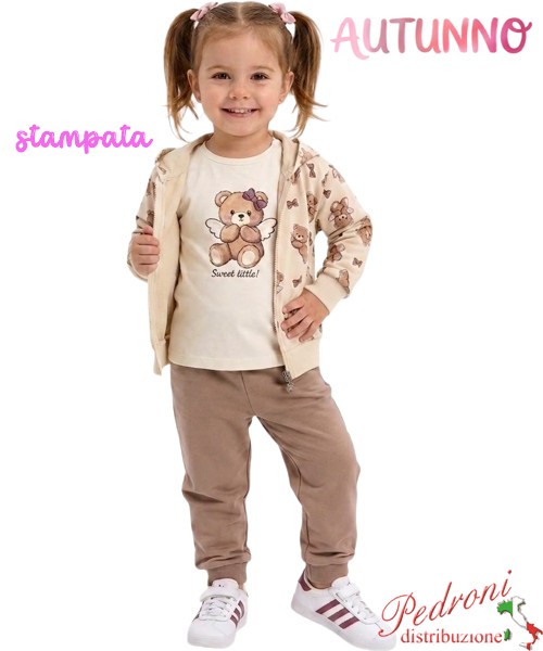 *AUTUNNO*Tuta neonata LOLLITOP BC352...