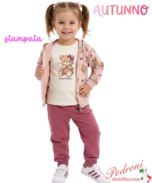 *AUTUNNO*Tuta neonata LOLLITOP BC352...