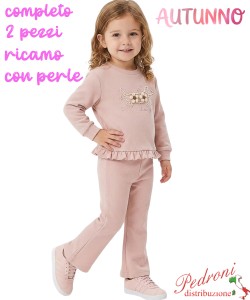 *AUTUNNO*Tuta neonata SMILE CNA6318 CLIVIA 12/36 mesi
