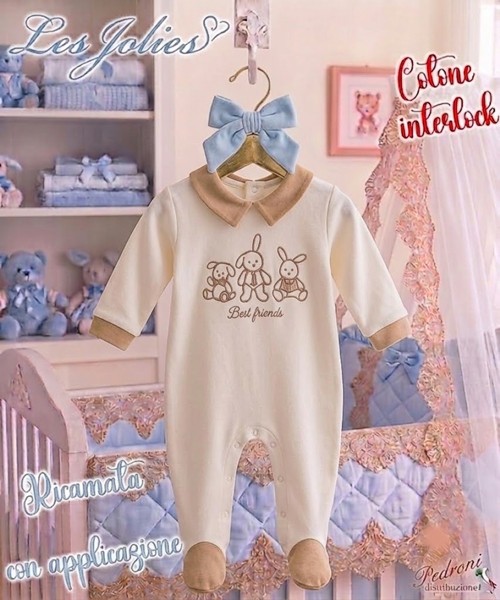Les Jolies TUTINA INTERLOCK LJ-341.40 NOCCIOLA...