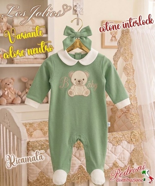 Les Jolies TUTINA INTERLOCK LJ-444.51 VERDE 0/3...