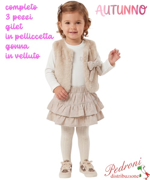 *AUTUNNO*Completo neonata SWEET BK861...