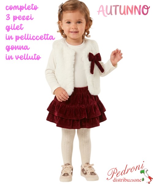*AUTUNNO*Completo neonata SWEET BK861...