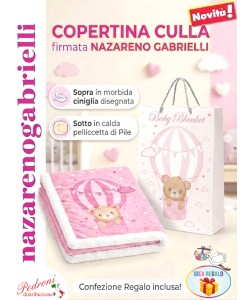 Copertina CULLA *CON PELLICCETTA* NG-4746 ROSA