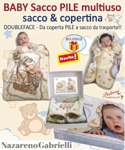 Baby sacco MULTIUSO NazarenoGabrielli NG-30165 PANNA
