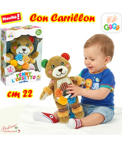 *LINEA GOGO*CARILLON PENNY ORSO 39375 Cm.22 in...