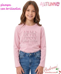 *AUTUNNO*Maglia bambina INJULY LY2611 CLIVIA 4/14 anni