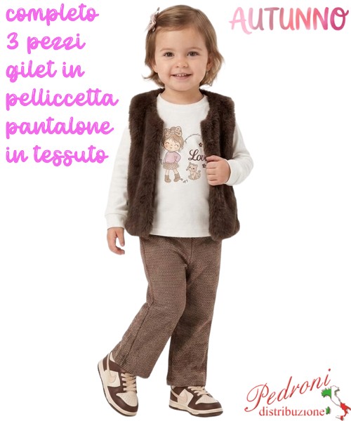 *AUTUNNO*Completo neonata LOLLITOP V8698...