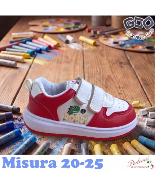 *NOVITA'* SCARPA bambino GD5102 Misura 20/25 Rosso