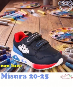 *NOVITA'* SCARPA bambino GD5527 Misura 20/25 Blu