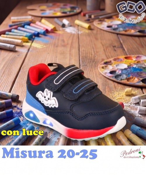 *NOVITA'* SCARPA bambino GD5527 Misura 20/25 Blu