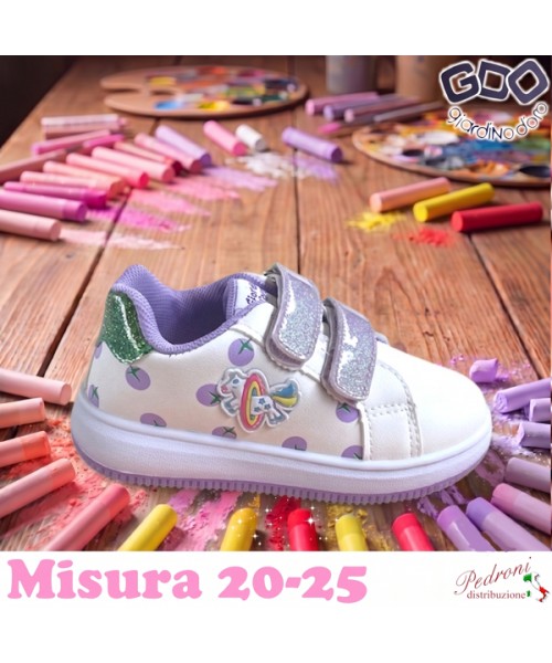 *NOVITA'* SCARPA bambina GD5104 Misura 20/25 Lilla