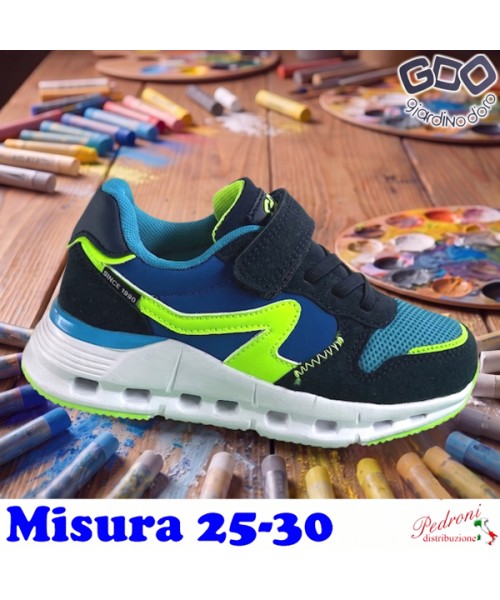 *NOVITA'* SCARPA bambino GD5077 Misura 25/30 Blu
