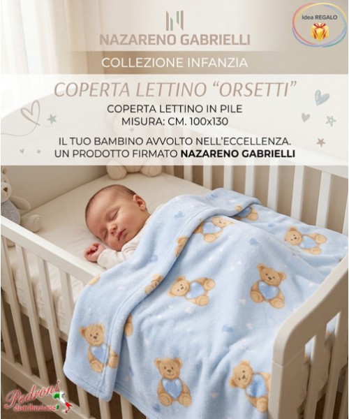 COPERTINA Pile LETTINO disegnata " ORSETTI "...