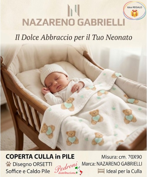 COPERTINA Pile CULLA disegnata " ORSETTI "...