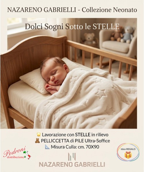 Copertina CULLA in PILE "STELLE in rilievo"...