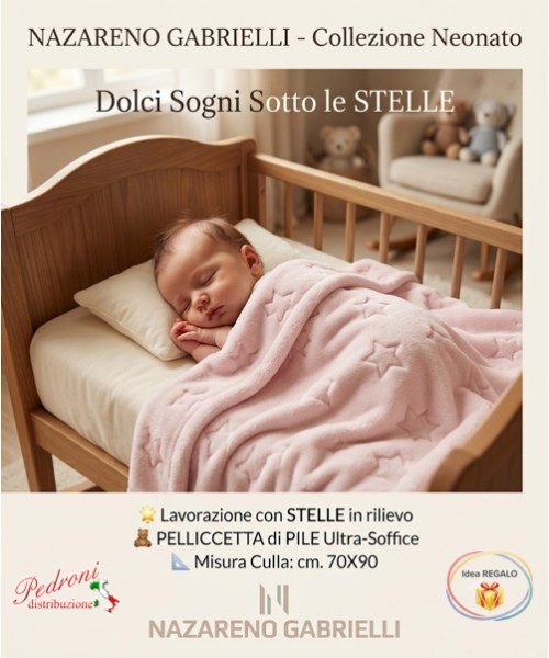 Copertina CULLA in PILE "STELLE in rilievo"...