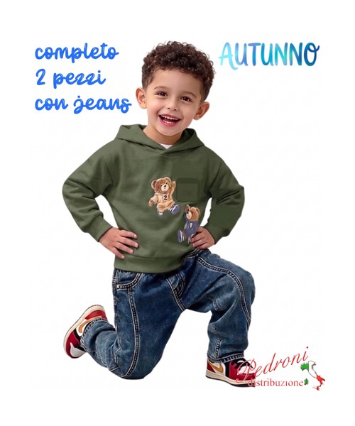 *AUTUNNO*Compl.neonato SMALL GANG AB9758...