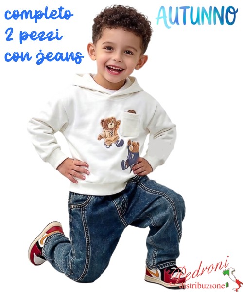 *AUTUNNO*Compl.neonato SMALL GANG AB9758...