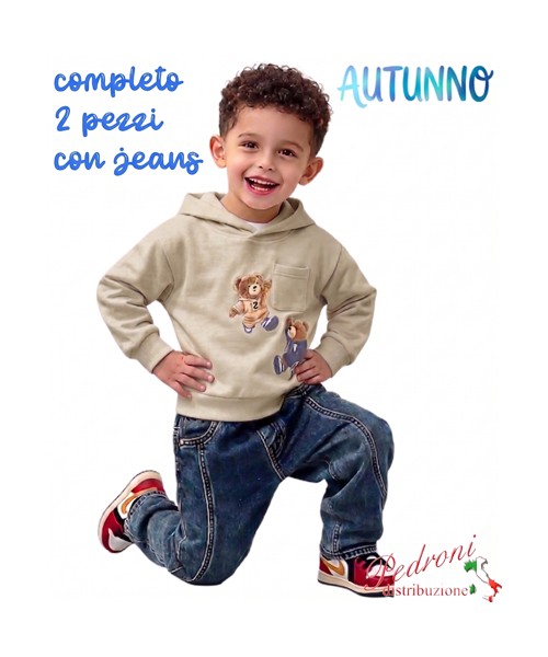 *AUTUNNO*Compl.neonato SMALL GANG AB9758...