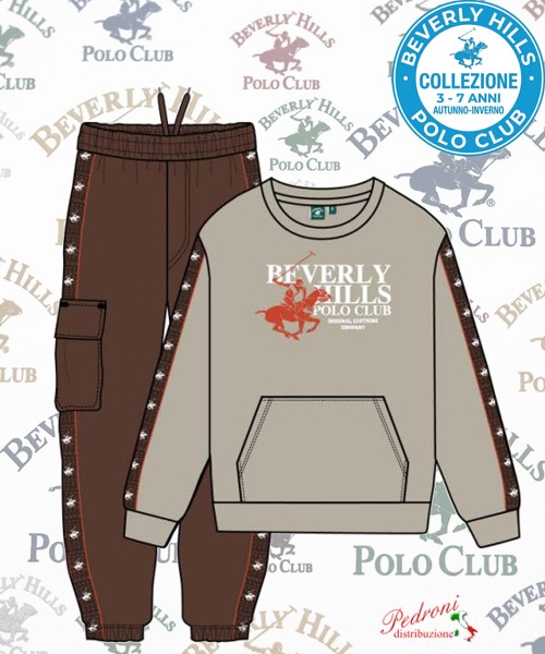 * POLO BEVERLY * TUTA BAMBINO Felpata 016K 3/7...