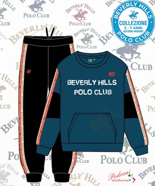 * POLO BEVERLY * TUTA BAMBINO Felpata 021K 3/7...